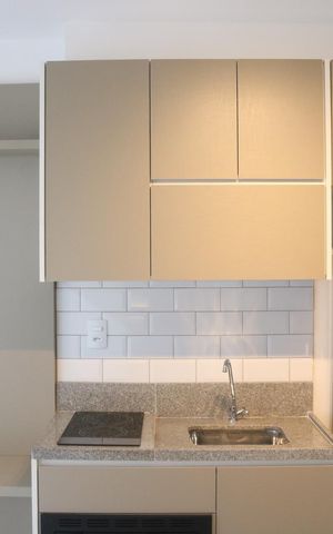 Apartamento para alugar com 28m², 1 quarto e sem vagaCozinha e Área de Serviço