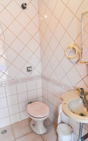 Casa para alugar com 400m², 5 quartos e 12 vagasBanheiro da Area Gourmet