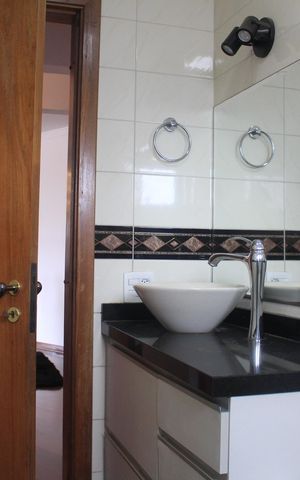 Apartamento para alugar com 122m², 3 quartos e 2 vagasBanheiro 1