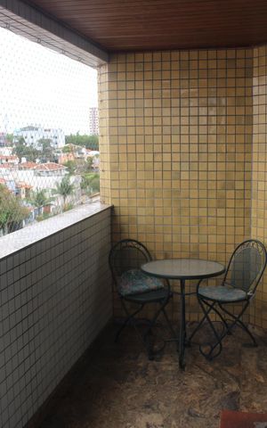 Apartamento para alugar com 122m², 3 quartos e 2 vagasVaranda