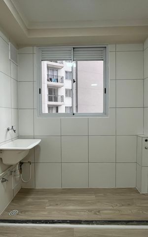 Apartamento para alugar com 45m², 2 quartos e sem vaga Apartamento para alugar com 45m², 2 quartos e sem vagaÁrea de Serviço