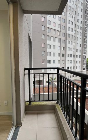 Apartamento para alugar com 45m², 2 quartos e sem vaga Apartamento para alugar com 45m², 2 quartos e sem vagaVaranda da Sala