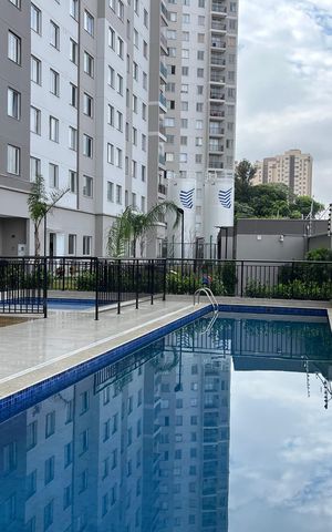 Apartamento para alugar com 45m², 2 quartos e sem vaga Apartamento para alugar com 45m², 2 quartos e sem vagaÁrea comum - Piscina