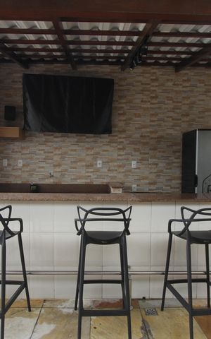 Apartamento para alugar com 75m², 2 quartos e 2 vagasÁrea comum - Churrasqueira