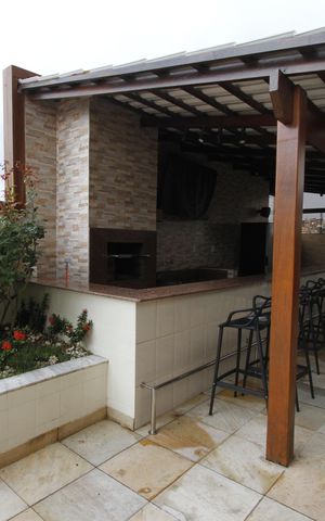 Apartamento para alugar com 75m², 2 quartos e 2 vagasÁrea comum - Churrasqueira