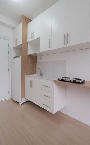 Studio para alugar com 17m², 1 quarto e sem vagaKitnet