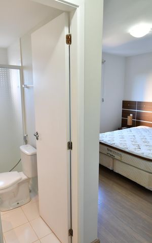 Apartamento para alugar com 92m², 3 quartos e 2 vagasQuarto 3 - Suíte