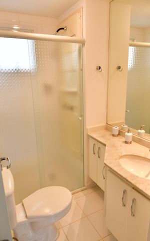 Apartamento para alugar com 92m², 3 quartos e 2 vagasBanheiro