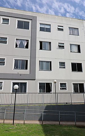 Apartamento para alugar com 50m², 2 quartos e 1 vagaFachada do Prédio
