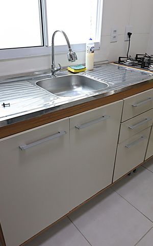 Apartamento para alugar com 50m², 2 quartos e 1 vagaCozinha e Área de Serviço