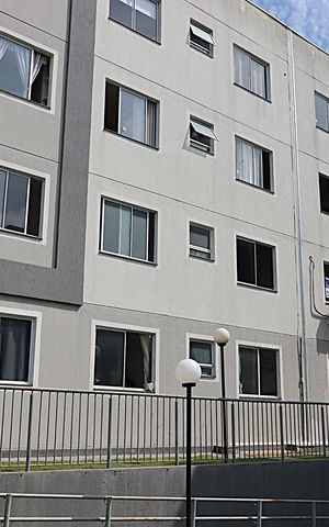 Apartamento para alugar com 50m², 2 quartos e 1 vagaFachada do Prédio