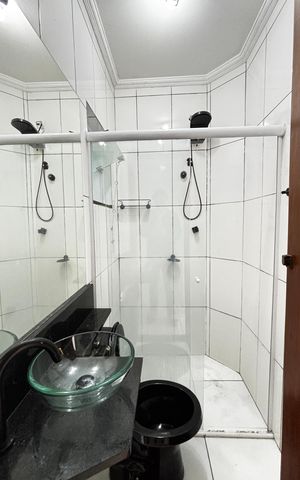 Apartamento para alugar com 54m², 2 quartos e 1 vaga Apartamento para alugar com 54m², 2 quartos e 1 vagaBanheiro
