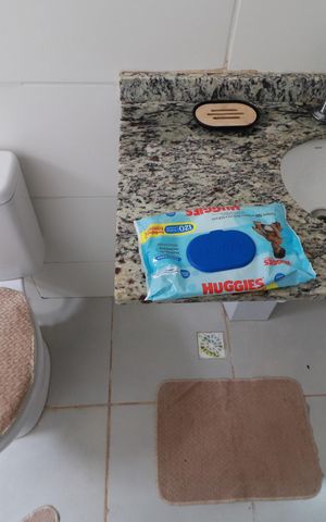 Apartamento para alugar com 57m², 2 quartos e 1 vagaBanheiro social 