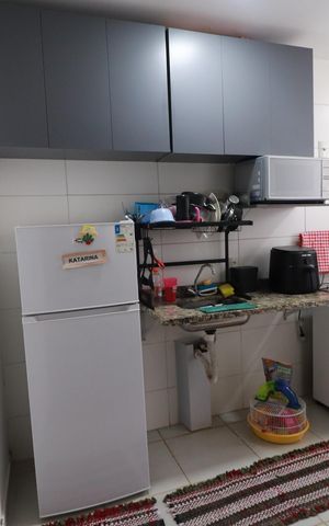 Apartamento para alugar com 57m², 2 quartos e 1 vagaCozinha 