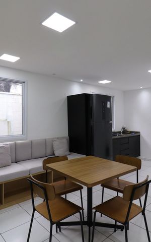 Apartamento à venda com 40m², 2 quartos e sem vagaÁrea comum - Salão de festas