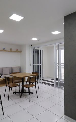 Apartamento à venda com 40m², 2 quartos e sem vagaÁrea comum - Salão de festas