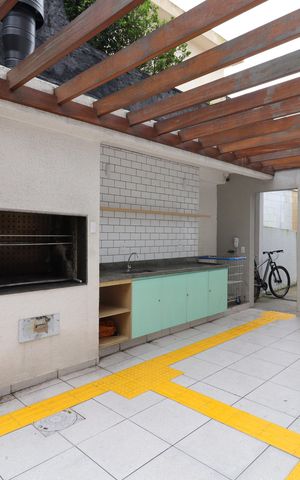 Apartamento à venda com 40m², 2 quartos e sem vagaÁrea comum - Churrasqueira