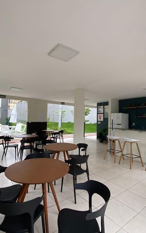 Apartamento para alugar com 36m², 2 quartos e sem vaga