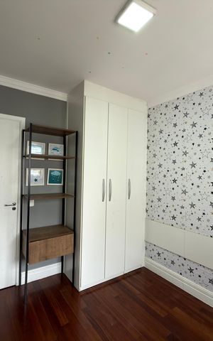 Apartamento à venda com 123m², 3 quartos e 2 vagas Apartamento à venda com 123m², 3 quartos e 2 vagasQuarto 2