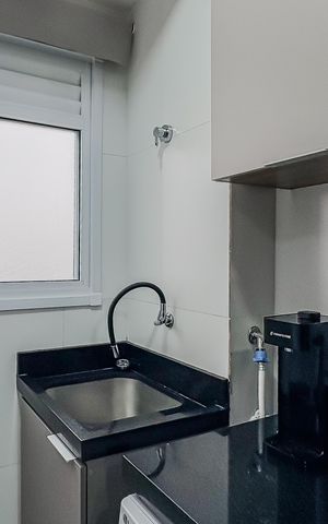 Apartamento à venda com 42m², 2 quartos e sem vaga Apartamento à venda com 42m², 2 quartos e sem vagaCozinha / área de serviço
