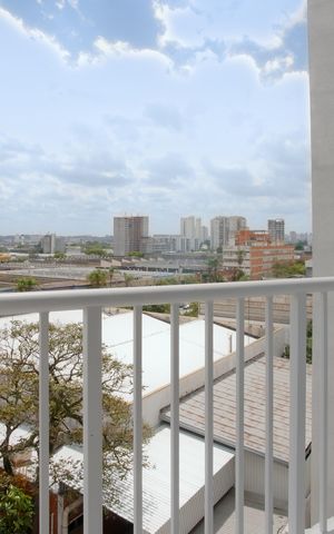 Apartamento para alugar com 37m², 2 quartos e sem vagaVaranda
