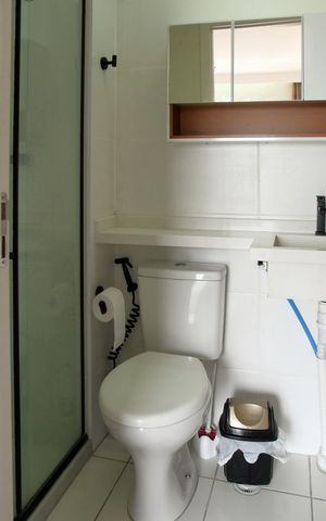 Apartamento para alugar com 37m², 2 quartos e sem vagaBanheiro