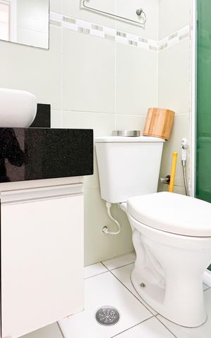 Apartamento para alugar com 52m², 2 quartos e 1 vaga Apartamento para alugar com 52m², 2 quartos e 1 vagaBanheiro Social