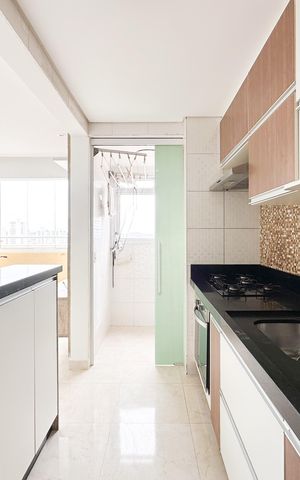 Apartamento para alugar com 52m², 2 quartos e 1 vaga Apartamento para alugar com 52m², 2 quartos e 1 vagaCozinha