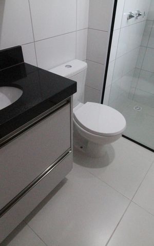 Apartamento para alugar com 80m², 3 quartos e 2 vagasBanheiro