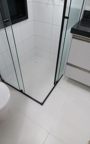 Apartamento para alugar com 80m², 3 quartos e 2 vagasBanheiro da Suíte 