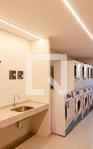 Apartamento para alugar com 35m², 1 quarto e 1 vaga Apartamento para alugar com 35m², 1 quarto e 1 vagaÁrea comum - Lavanderia