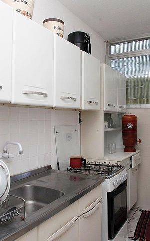 Apartamento à venda com 55m², 2 quartos e sem vagaCozinha + Área de Serviço