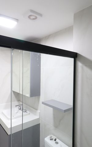 Apartamento para alugar com 59m², 2 quartos e 1 vagaBanheiro da Suíte