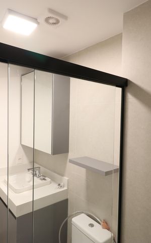 Apartamento para alugar com 59m², 2 quartos e 1 vagaBanheiro Social