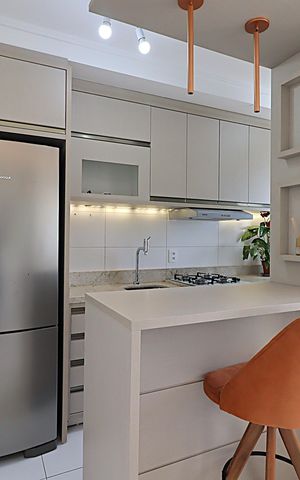 Apartamento para alugar com 56m², 2 quartos e 1 vagaCozinha e Área de Serviço