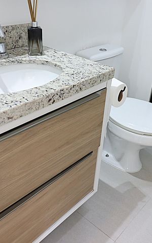 Apartamento para alugar com 56m², 2 quartos e 1 vagaBanheiro Social
