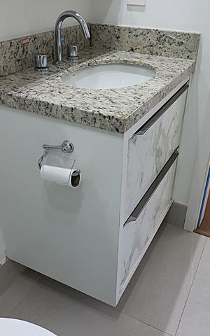 Apartamento para alugar com 56m², 2 quartos e 1 vagaBanheiro da Suíte