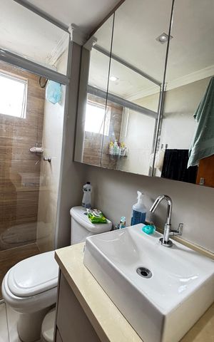 Apartamento para alugar com 66m², 2 quartos e 1 vagaBanheiro da Suíte