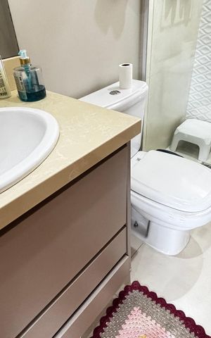Apartamento para alugar com 66m², 2 quartos e 1 vagaBanheiro