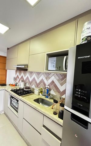 Apartamento para alugar com 66m², 2 quartos e 1 vagaCozinha