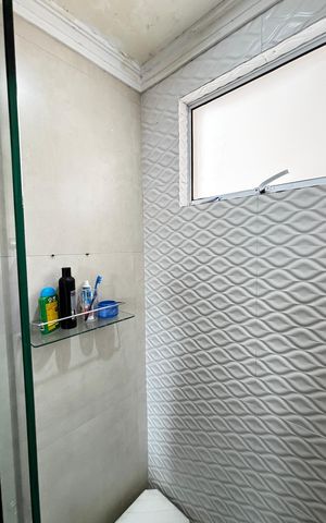 Apartamento para alugar com 66m², 2 quartos e 1 vagaBanheiro