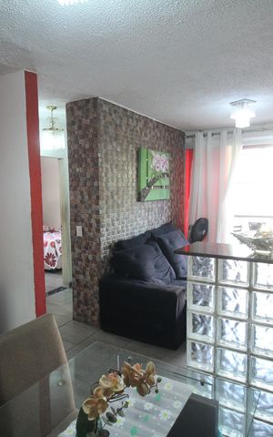 Apartamento à venda com 52m², 2 quartos e 1 vagaSala