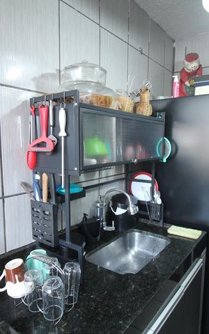 Apartamento à venda com 52m², 2 quartos e 1 vagaCozinha e Área de Serviço
