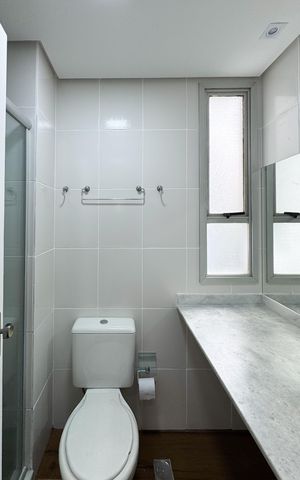 Apartamento para alugar com 68m², 3 quartos e 1 vaga Apartamento para alugar com 68m², 3 quartos e 1 vagaBanheiro Social