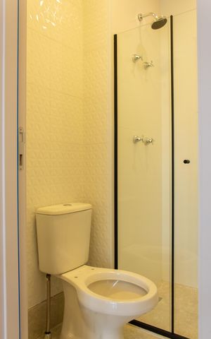 Studio para alugar com 22m², 1 quarto e sem vaga Studio para alugar com 22m², 1 quarto e sem vagaBanheiro