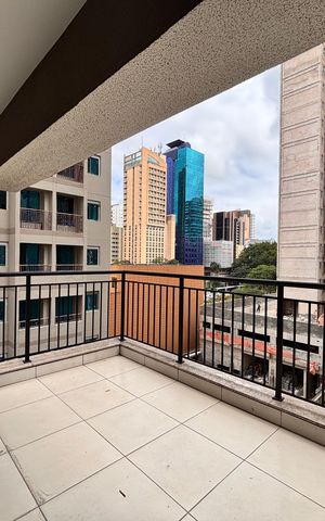 Studio para alugar com 36m², 1 quarto e sem vaga Studio para alugar com 36m², 1 quarto e sem vagaVaranda