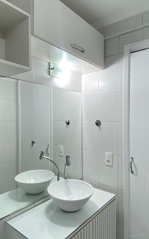 Apartamento para alugar com 72m², 3 quartos e 1 vaga Apartamento para alugar com 72m², 3 quartos e 1 vagaBanheiro