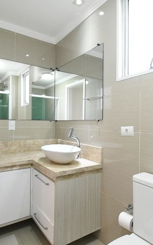 Apartamento para alugar com 102m², 3 quartos e 2 vagasBanheiro da Suíte