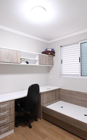 Apartamento para alugar com 102m², 3 quartos e 2 vagasQuarto 3