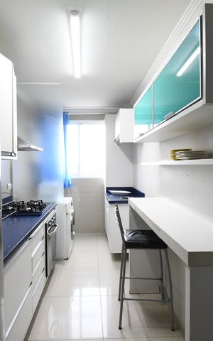 Apartamento para alugar com 102m², 3 quartos e 2 vagasCozinha